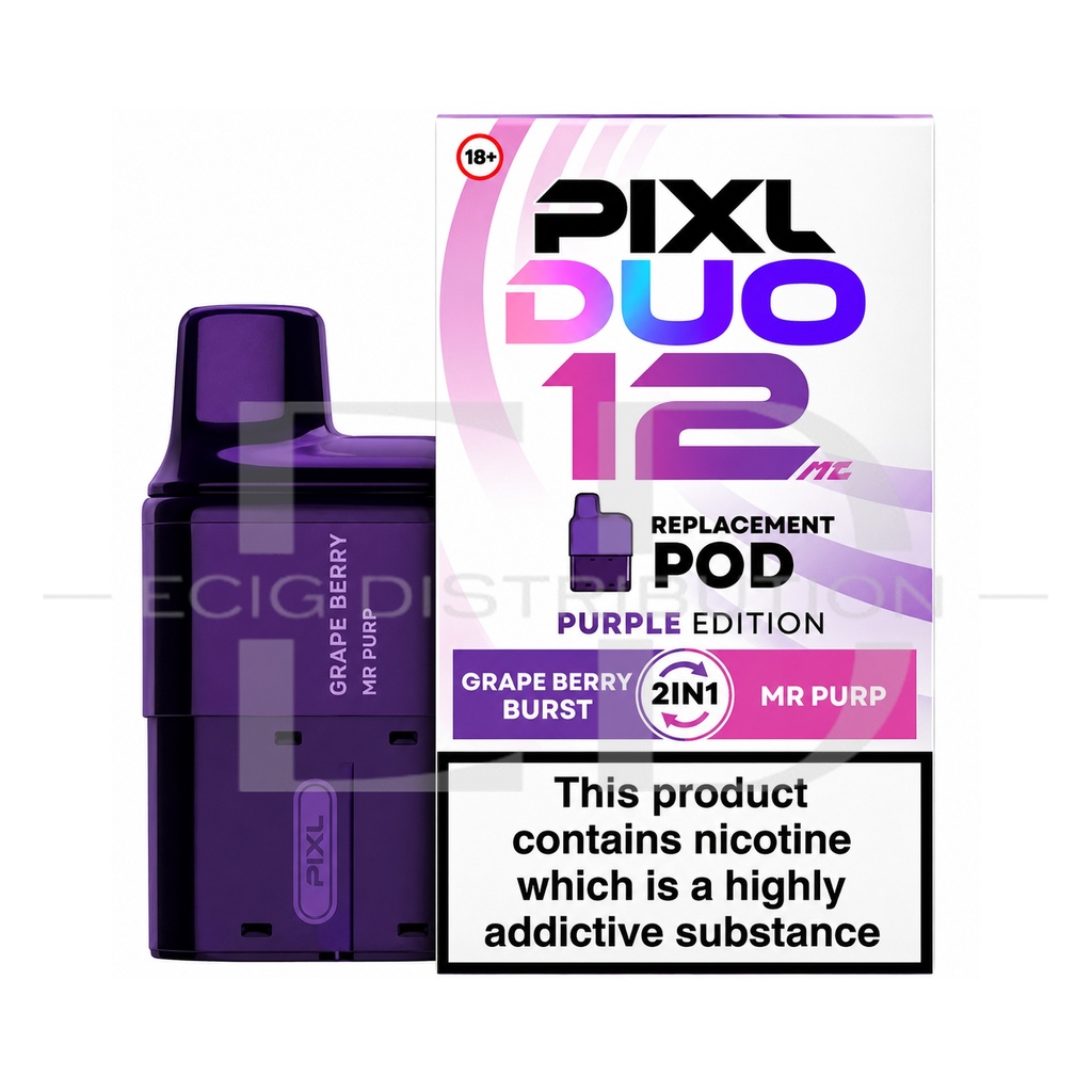 Pixl Duo Refillable Pod - Purple Edition 20MG