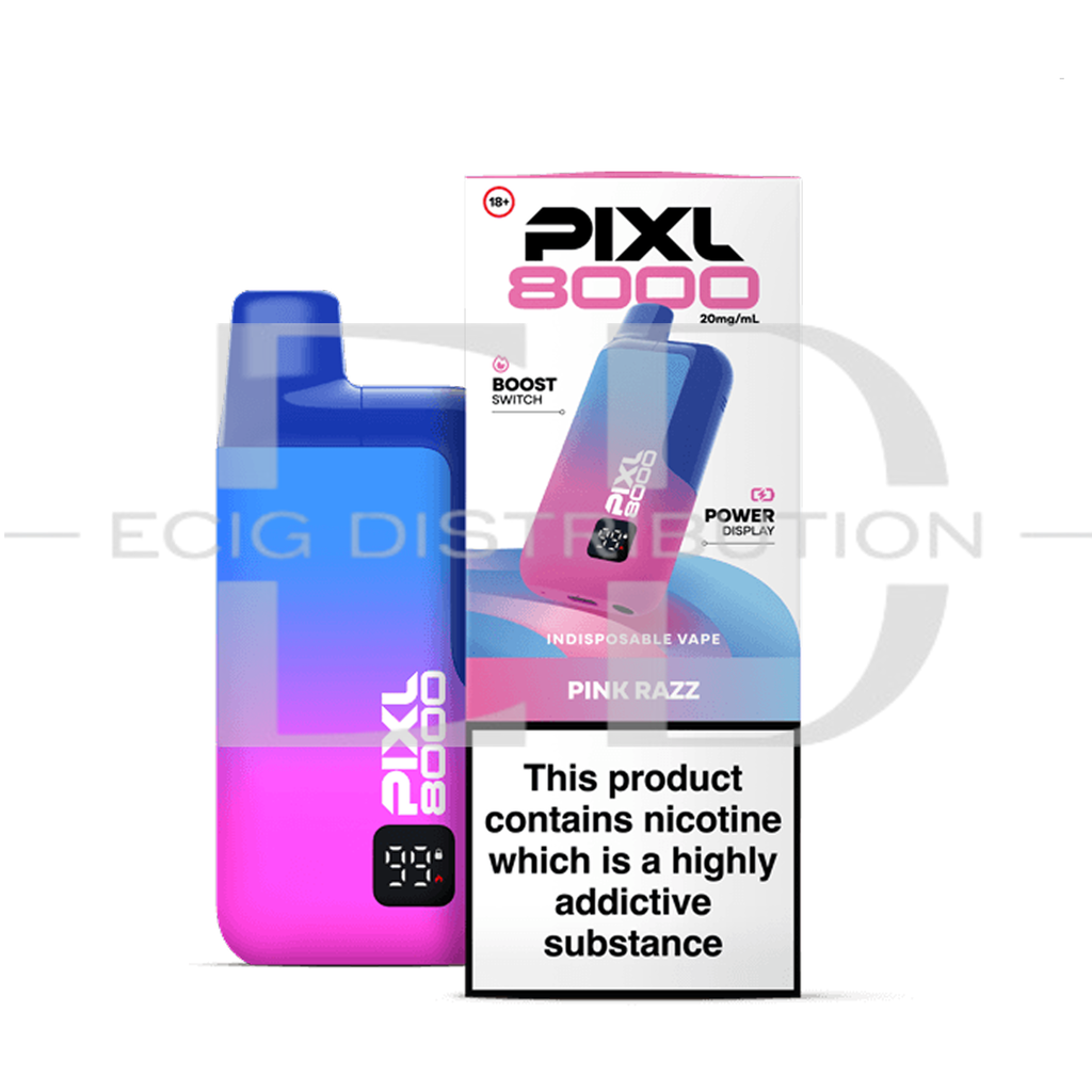 Pixl 8K Pod Kit - Pink Razz