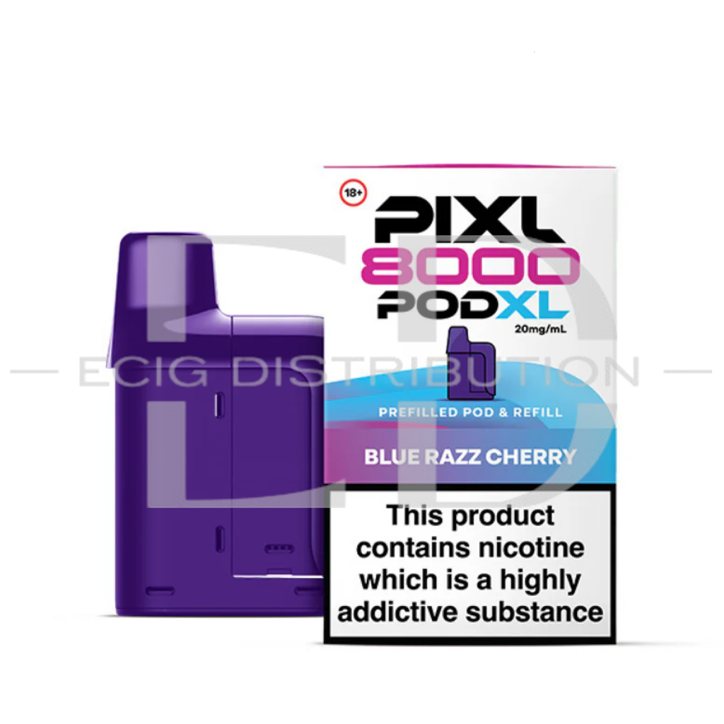 Pixl 8K Refillable Pod - Blue Razz Cherry