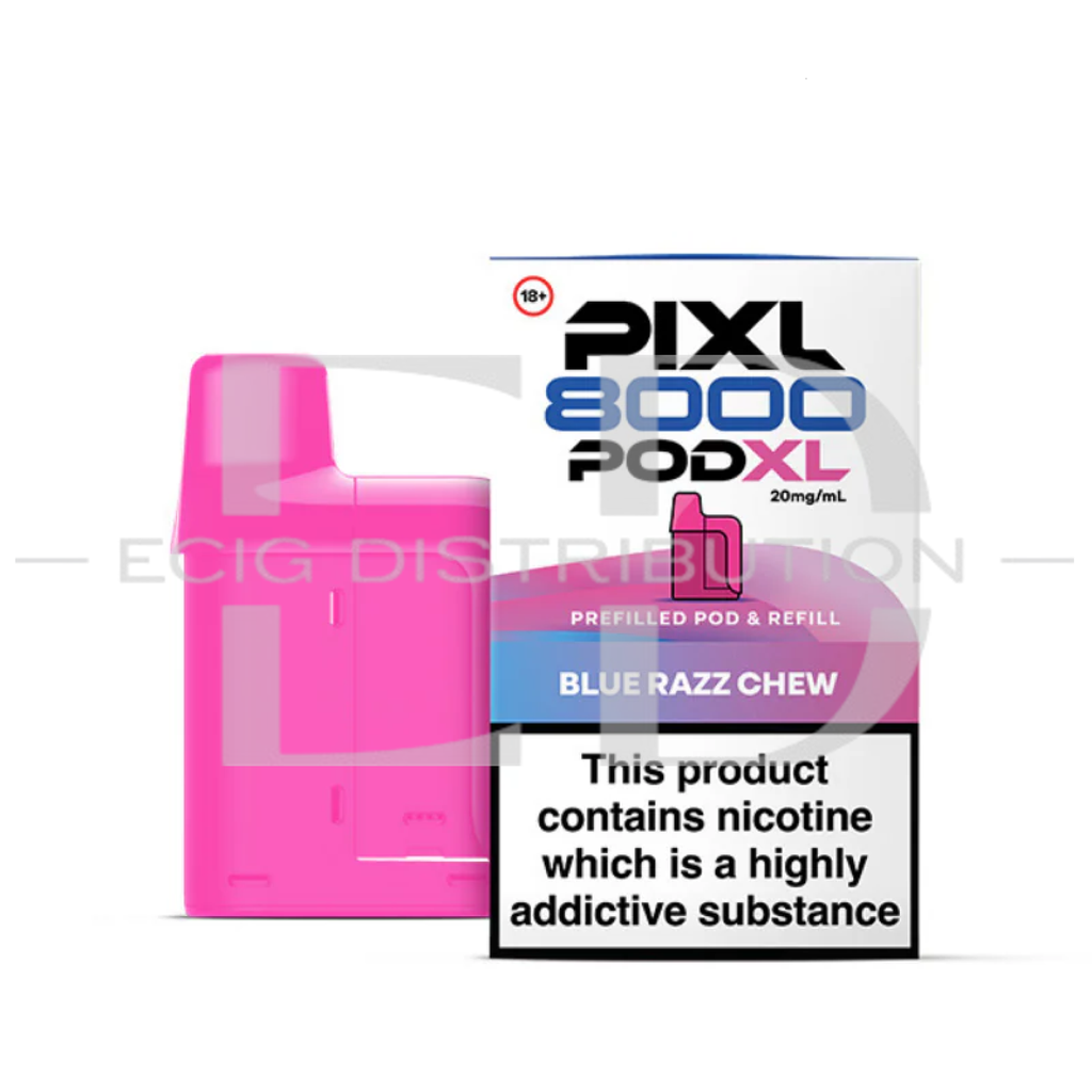 Pixl 8K Refillable Pod - Blue Razz Chew
