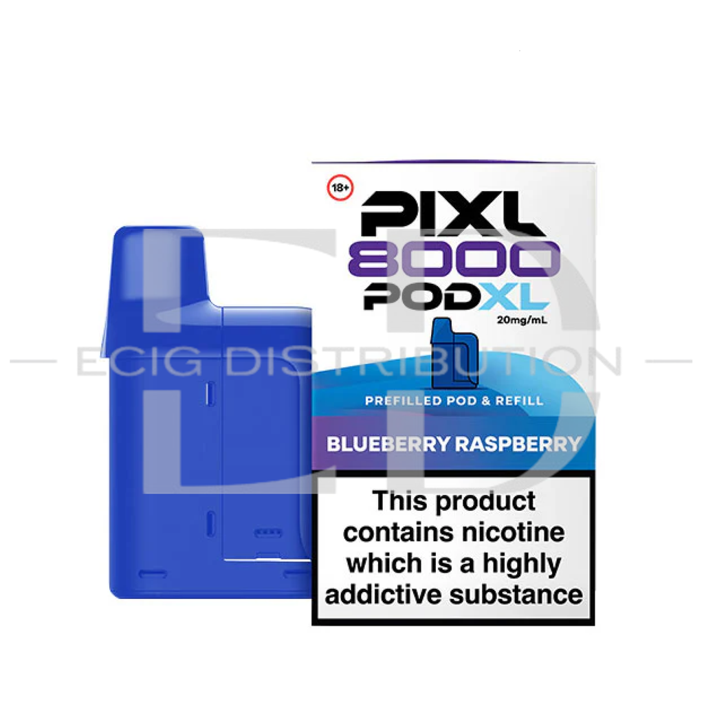 Pixl 8K Refillable Pod - Blueberry Raspberry