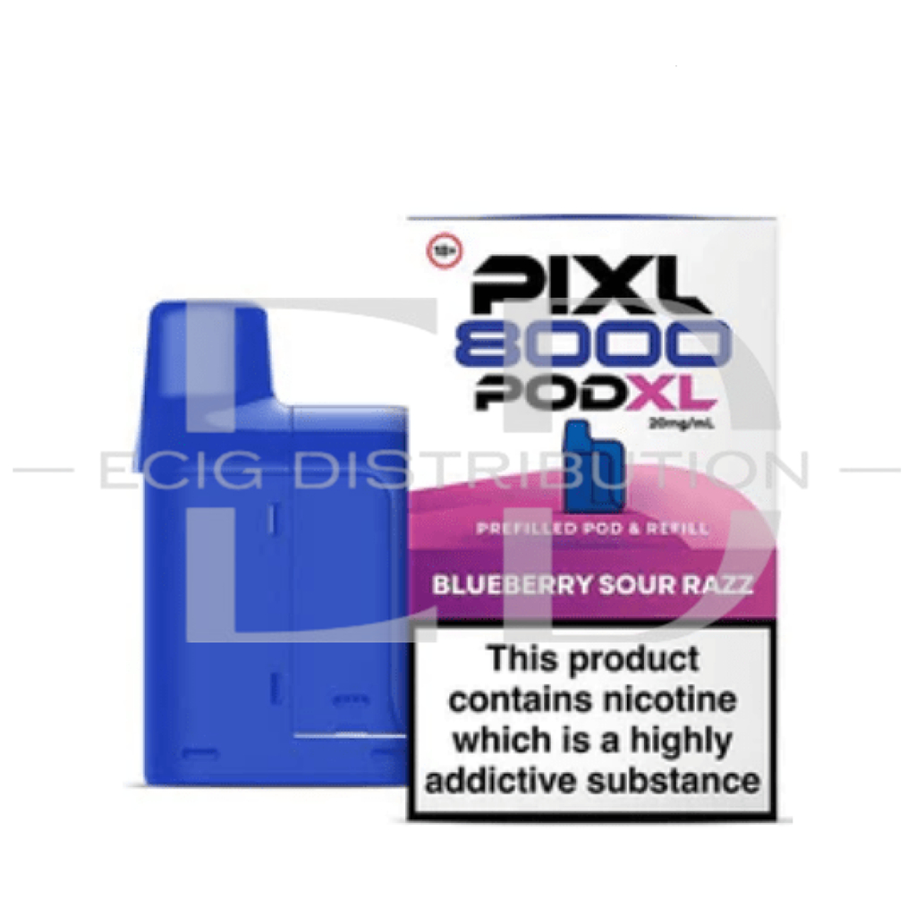 Pixl 8K Refillable Pod - Blueberry Sour Razz