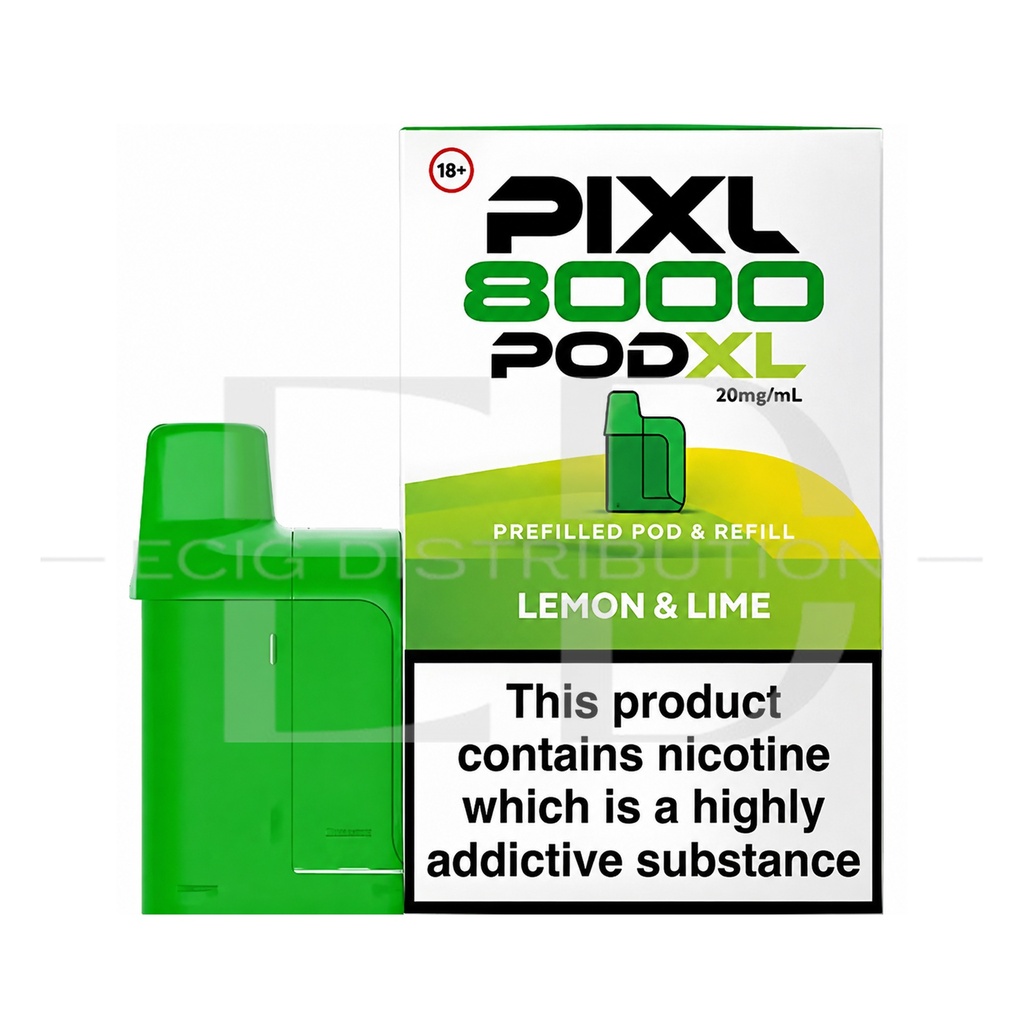 Pixl 8K Refillable Pod - Lemon & Lime