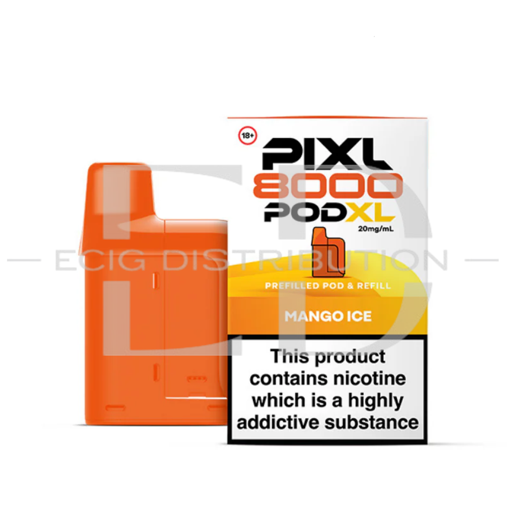 Pixl 8K Refillable Pod - Mango Ice