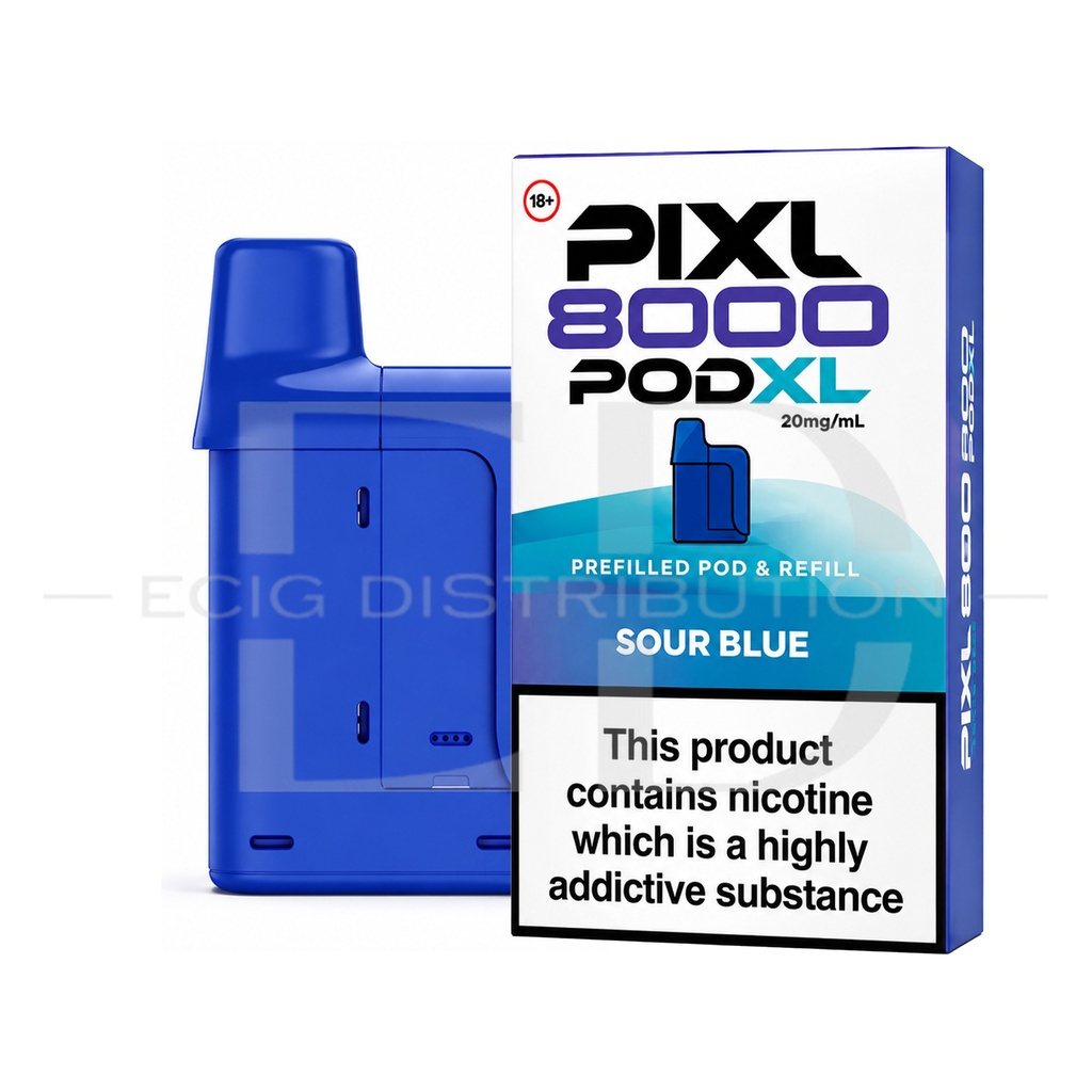 Pixl 8K Refillable Pod - Sour Blue
