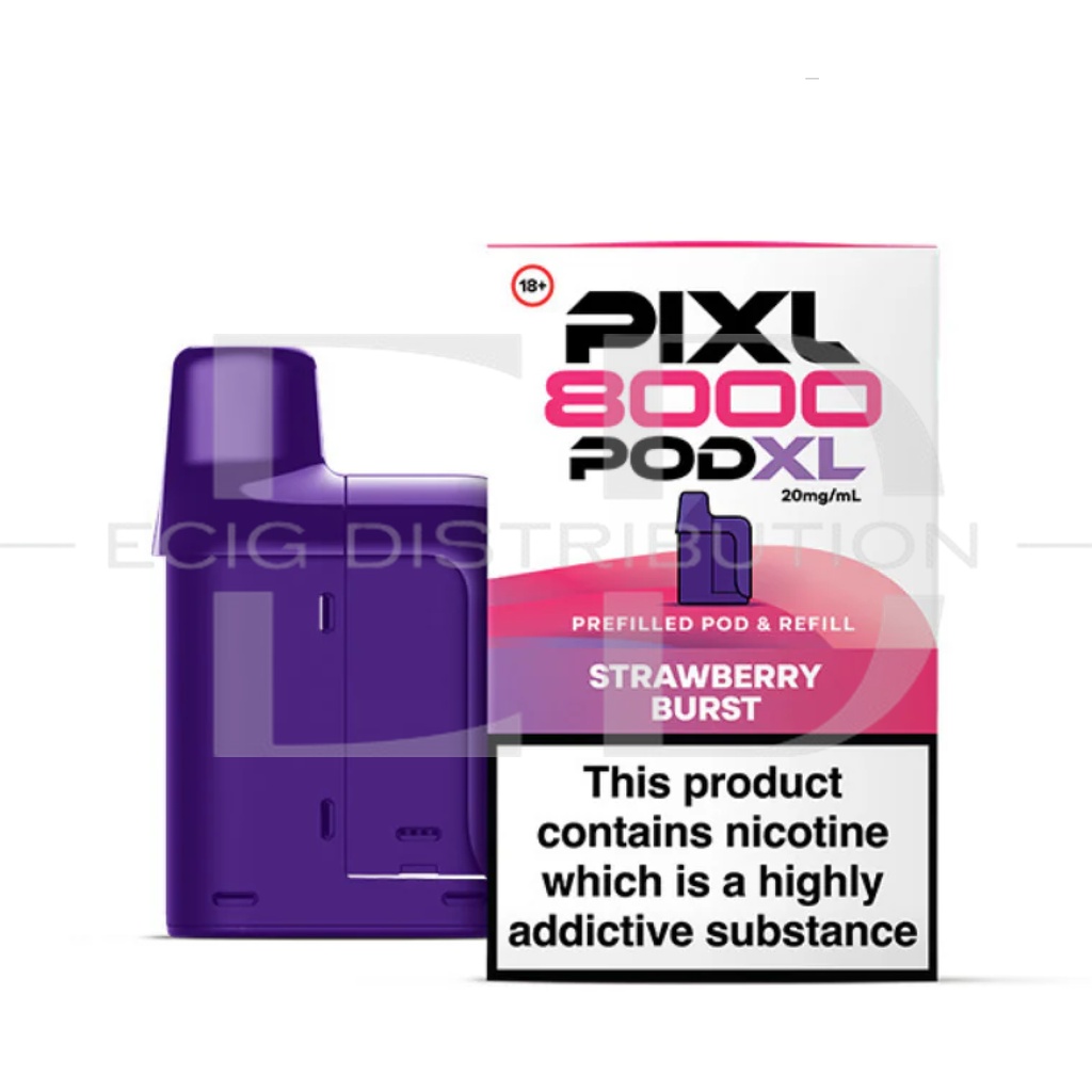 Pixl 8K Refillable Pod - Strawberry Burst