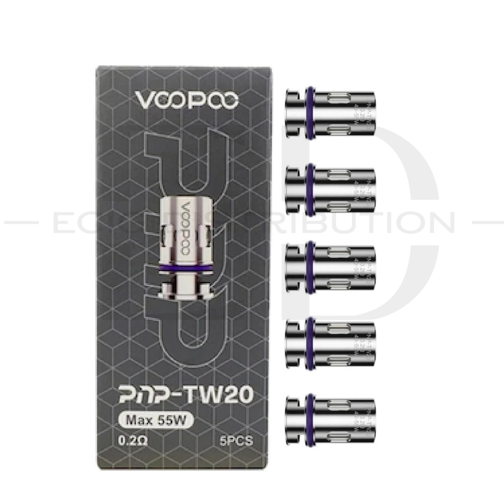 Voopoo PNP TW20 Coil 5Pcs/Pack - 0.2 Ohm