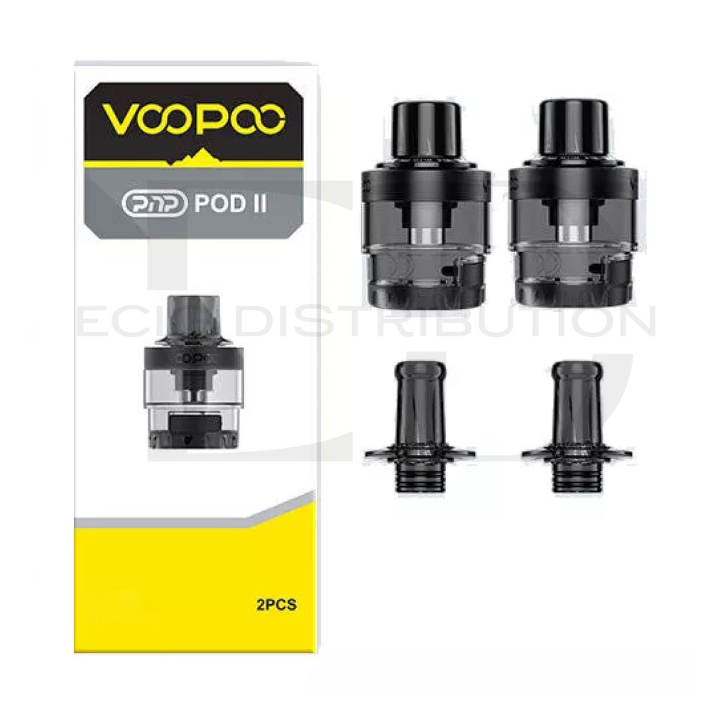 Voopoo PNP Pod II Refillable Pod 2Pcs/Pack - Black