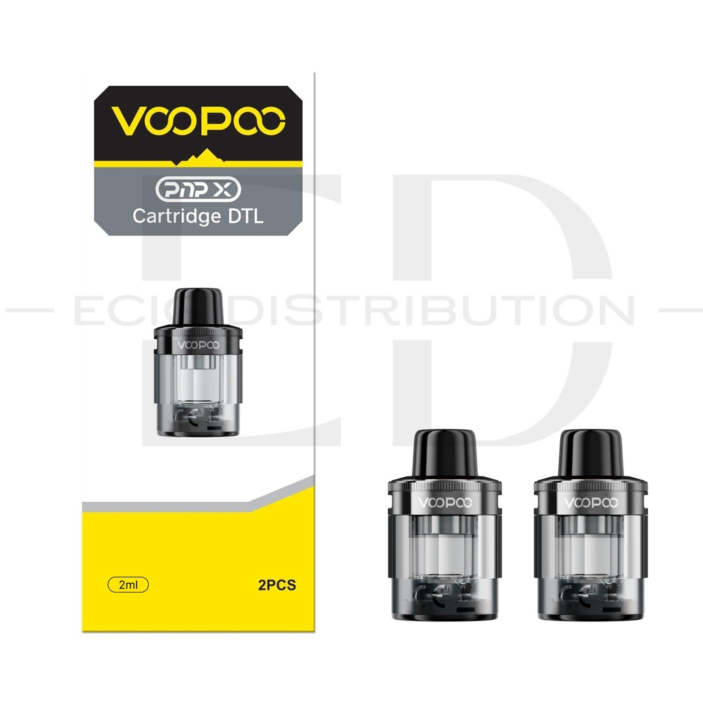 Voopoo PNP X DTL Refillable Pod 2Pcs/Pack - Gray