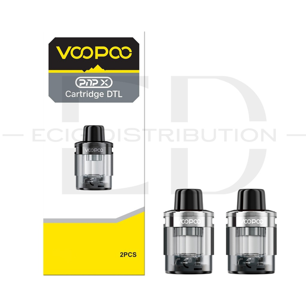 Voopoo PNP X DTL Refillable Pod 2Pcs/Pack - Silver ..