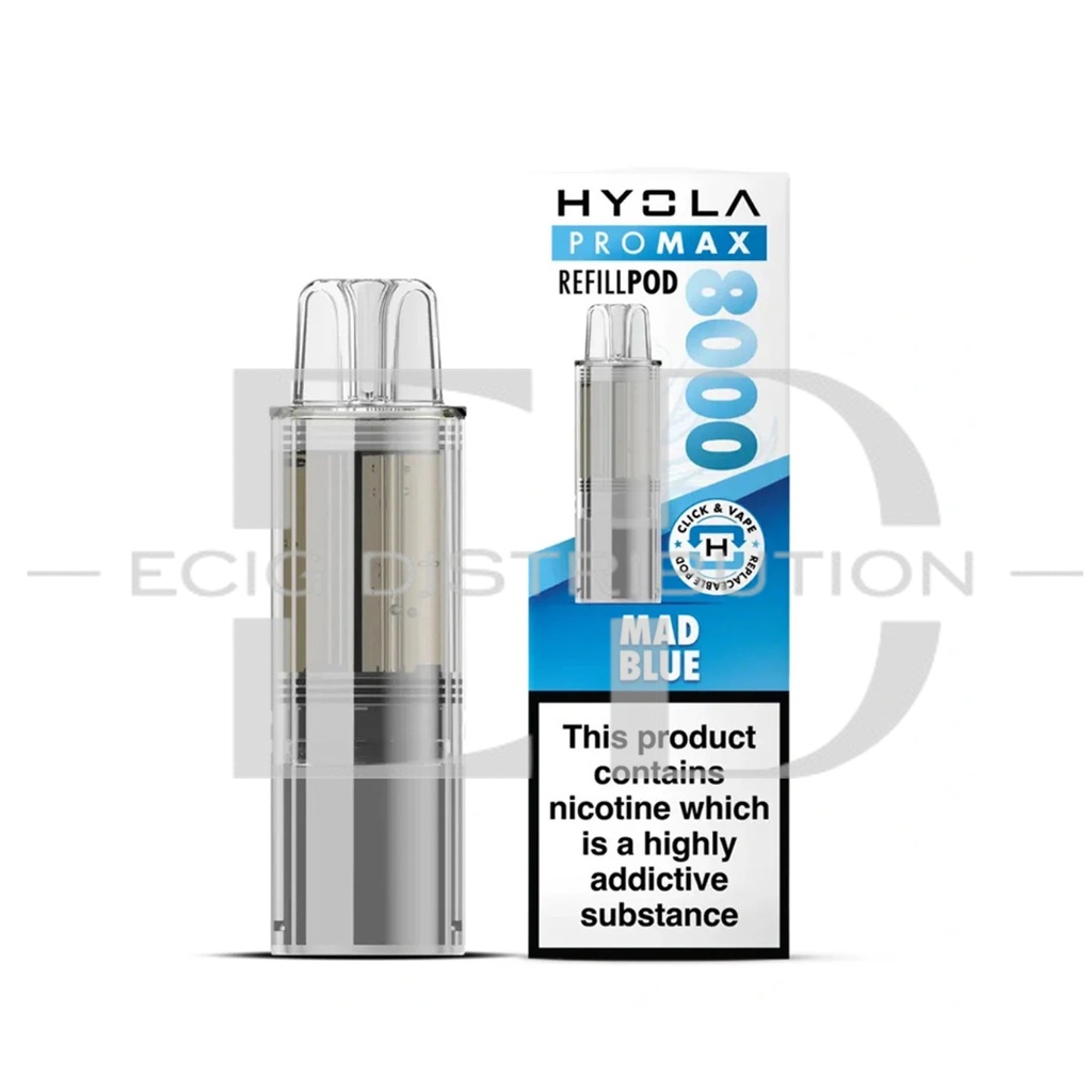 Hyola Promax 8K Refillable Pod - Mad Blue
