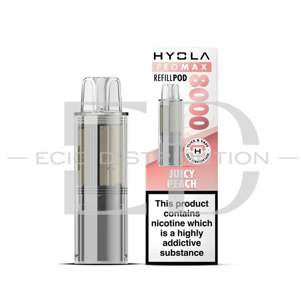 Hyola Promax 8K Refillable Pod - Juicy Peach