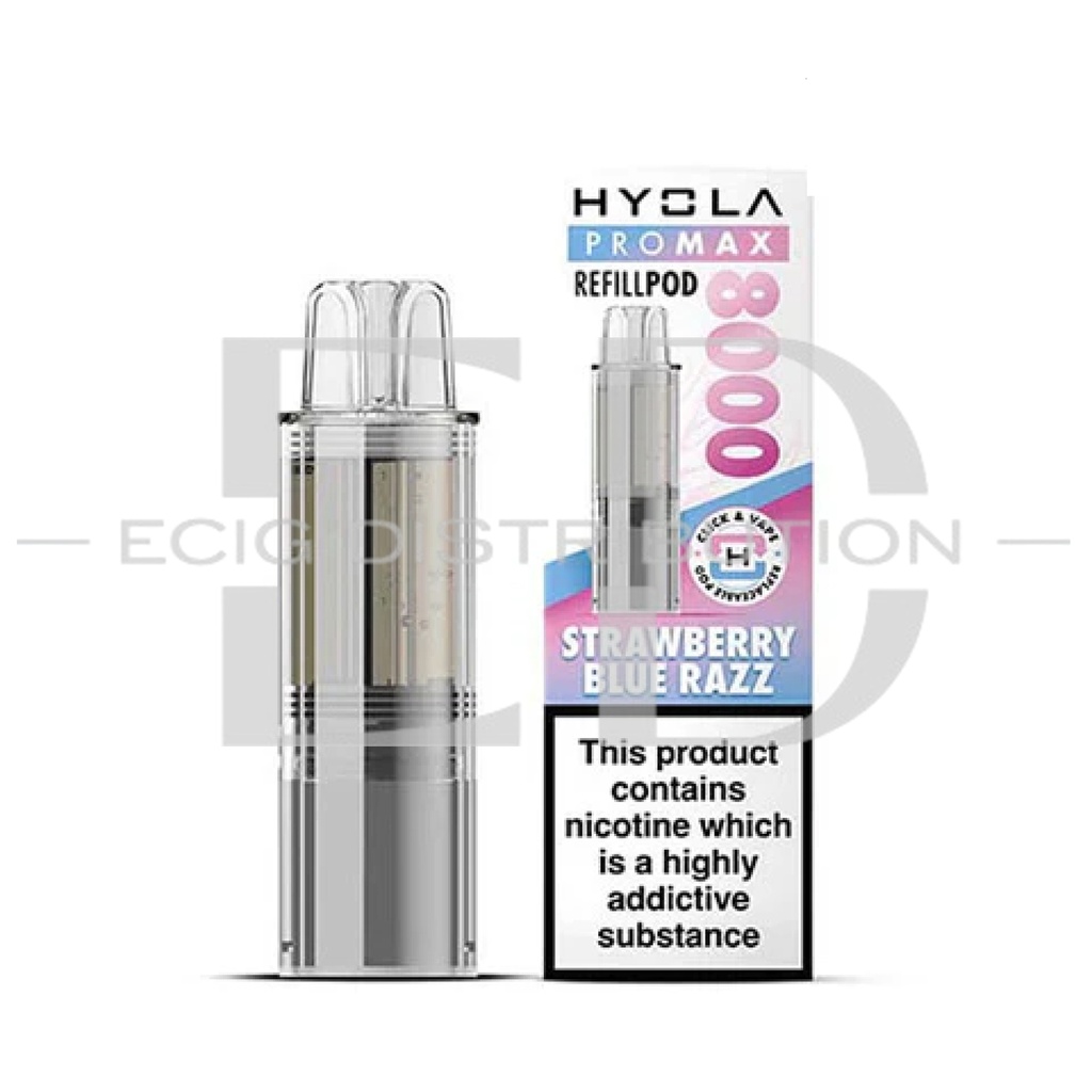 Hyola Promax 8K Refillable Pod - Strawberry Blue Razz