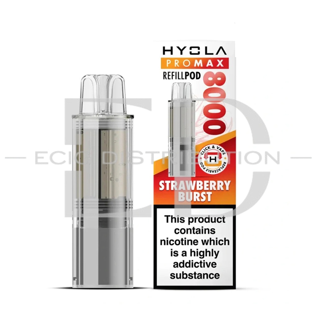 Hyola Promax 8K Refillable Pod - Strawberry Burst