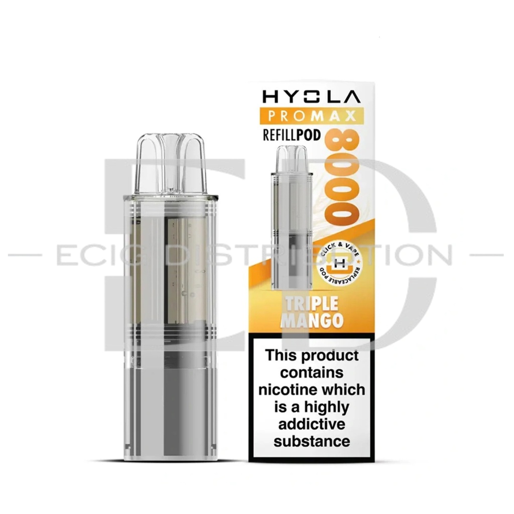 Hyola Promax 8K Refillable Pod - Triple Mango