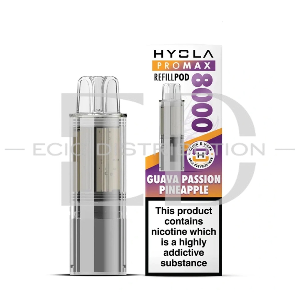 Hyola Promax 8K Refillable Pod - Guava Passion Pineapple