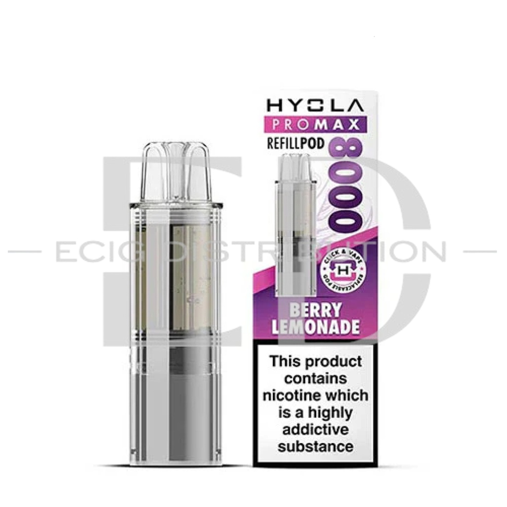 Hyola Promax 8K Refillable Pod - Berry Lemonade