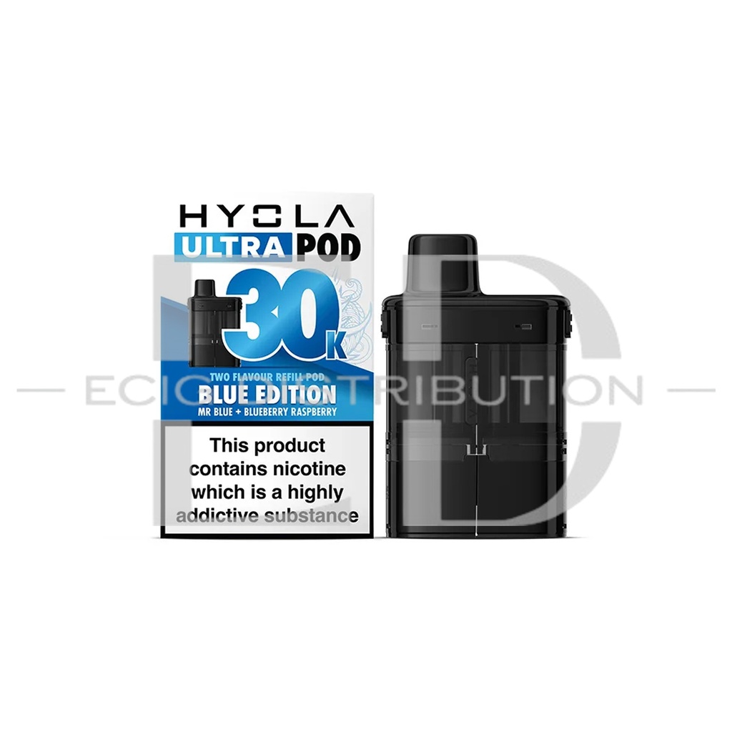 Hyola Ultra 30K Refillable Pod - Blue Edition
