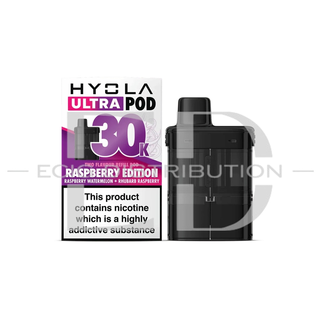Hyola Ultra 30K Refillable Pod - Raspberry Edition
