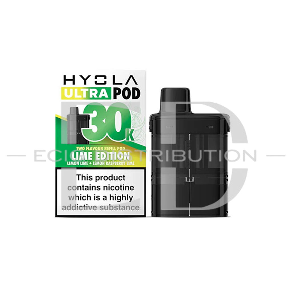 Hyola Ultra 30K Refillable Pod - Lime Edition