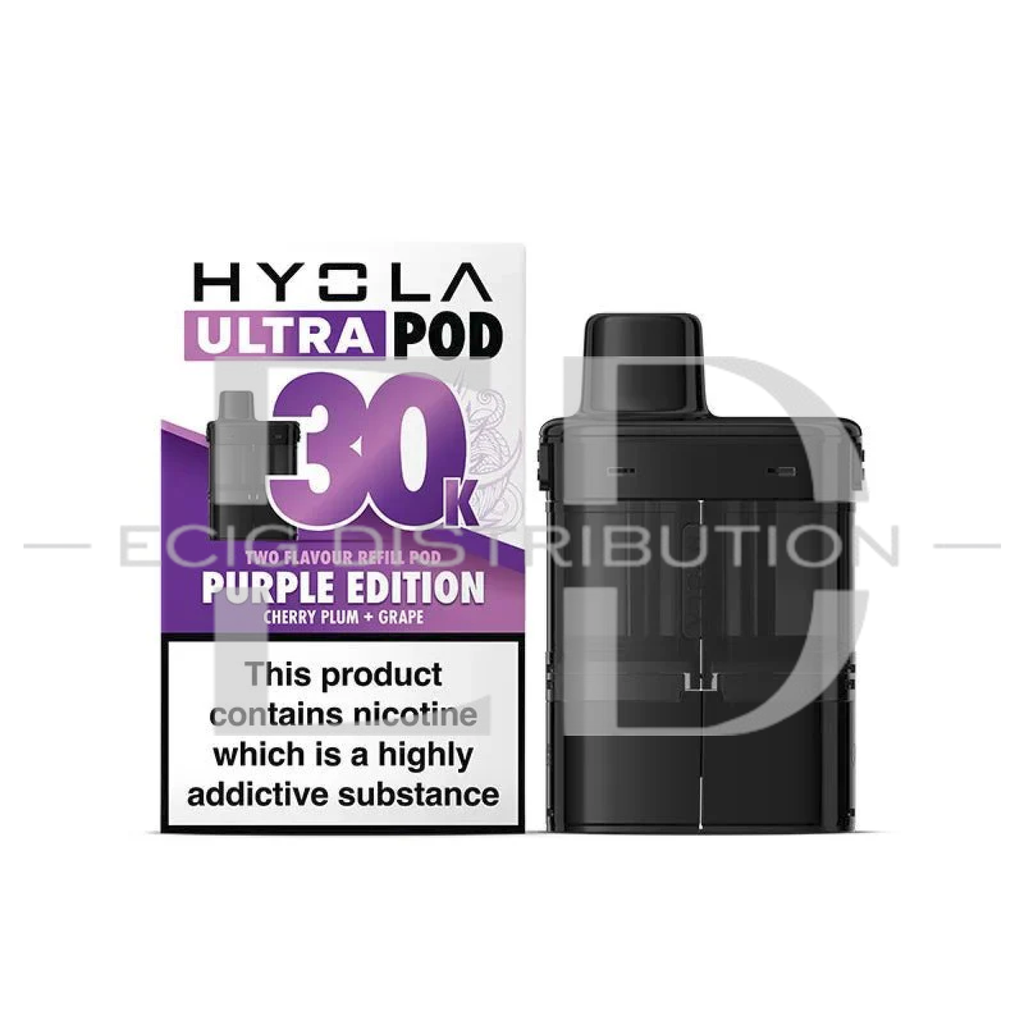 Hyola Ultra 30K Refillable Pod - Purple Edition