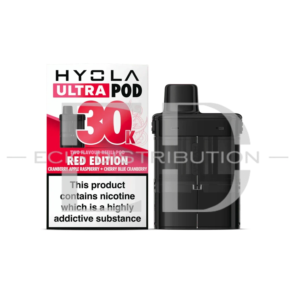 Hyola Ultra 30K Refillable Pod - Red Edition