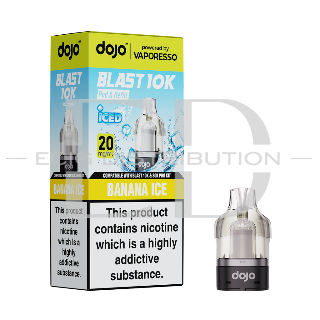Vaporesso Dojo Blast 10/30K Refillable Pod - Banana Ice 20MG