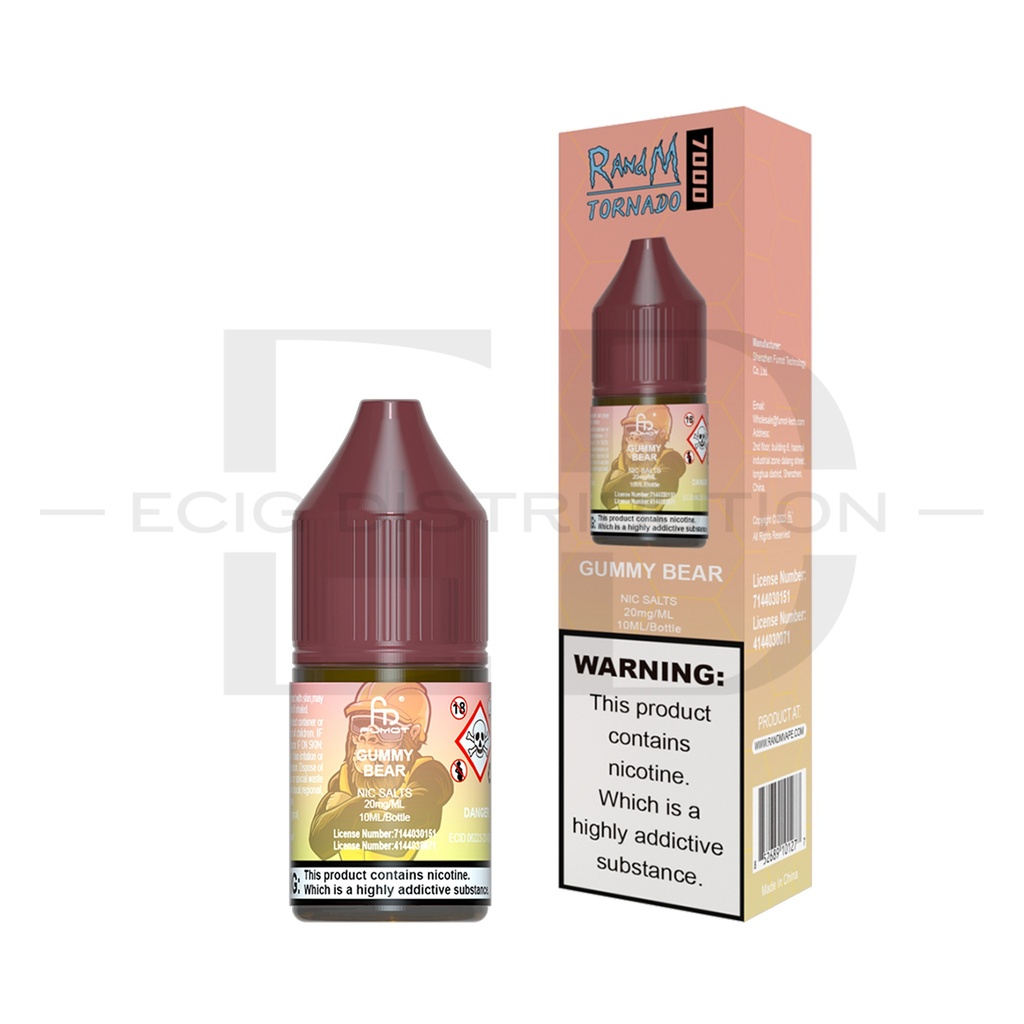 Fumot RandM Nic Salts - Gummy Bear 20MG
