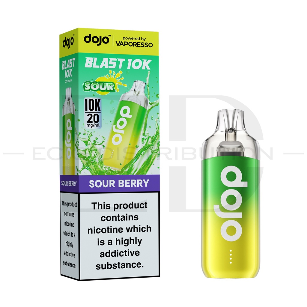 Vaporesso Dojo Blast 10K Pod Kit - Sour Berry 20MG