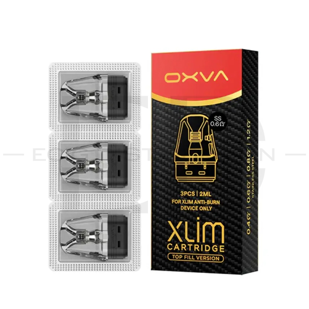 Oxva Xlim Top Fill Refillable Pod 3Pcs/Pack - 0.6 Ohm ..