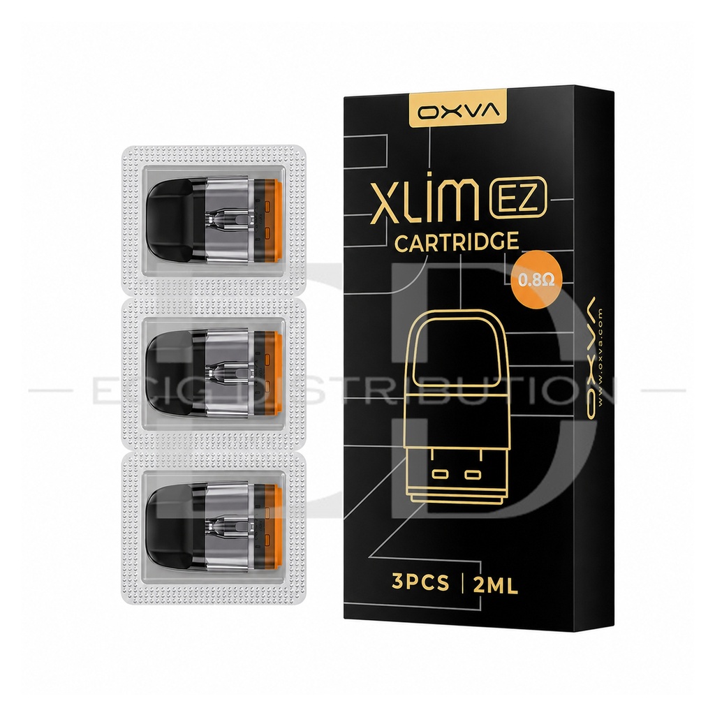Oxva Xlim Top Fill Refillable Pod 3Pcs/Pack - 0.8 Ohm ..