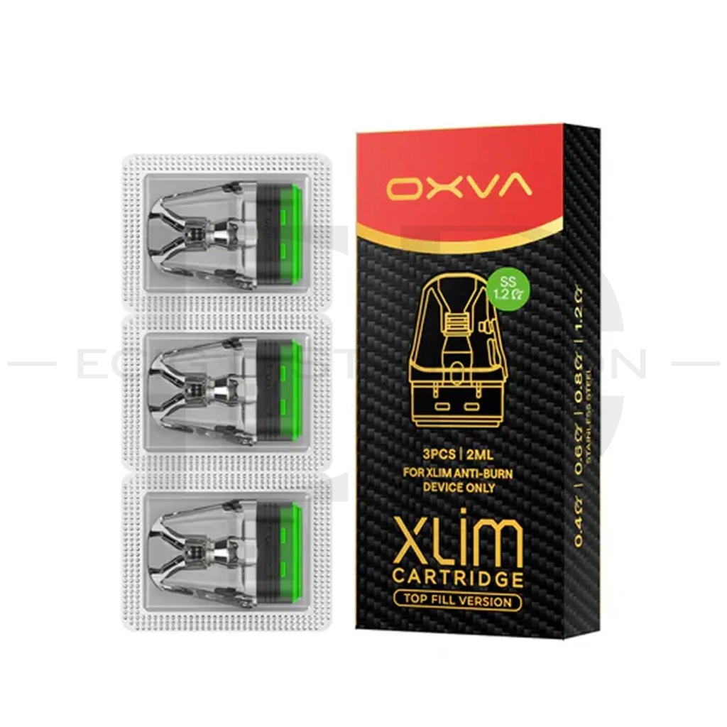 Oxva Xlim Top Fill Refillable Pod 3Pcs/Pack - 1.2 Ohm ..