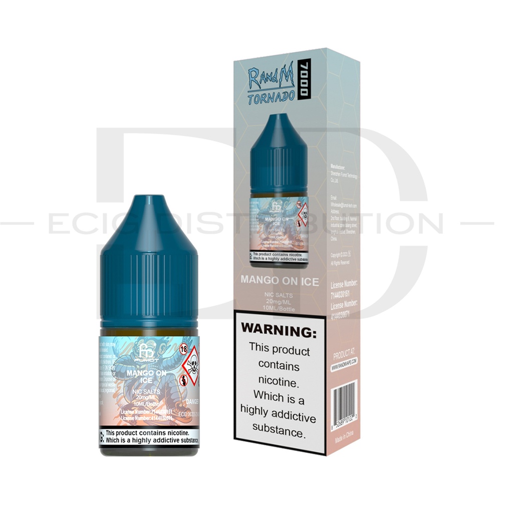 Fumot RandM Nic Salts - Mango On Ice 20MG