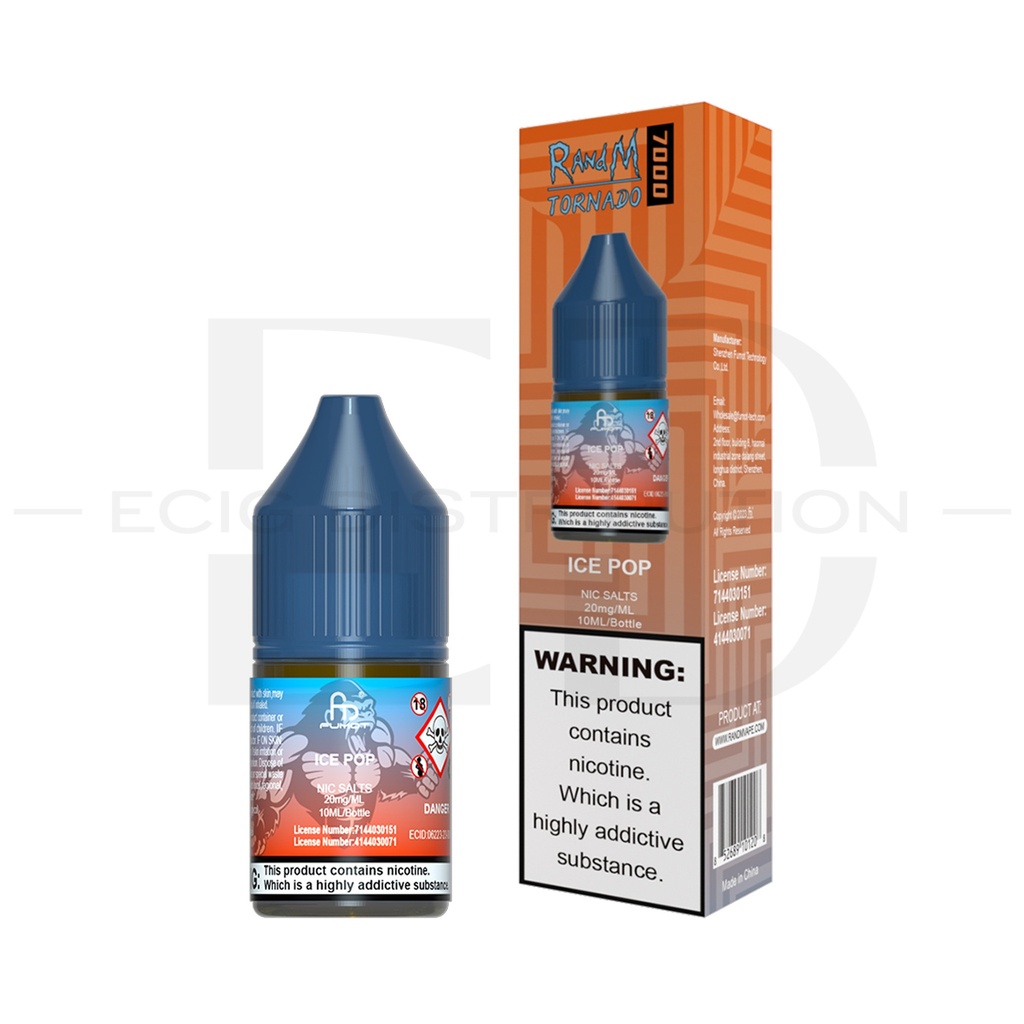 Fumot RandM Nic Salts - Ice Pop 20MG