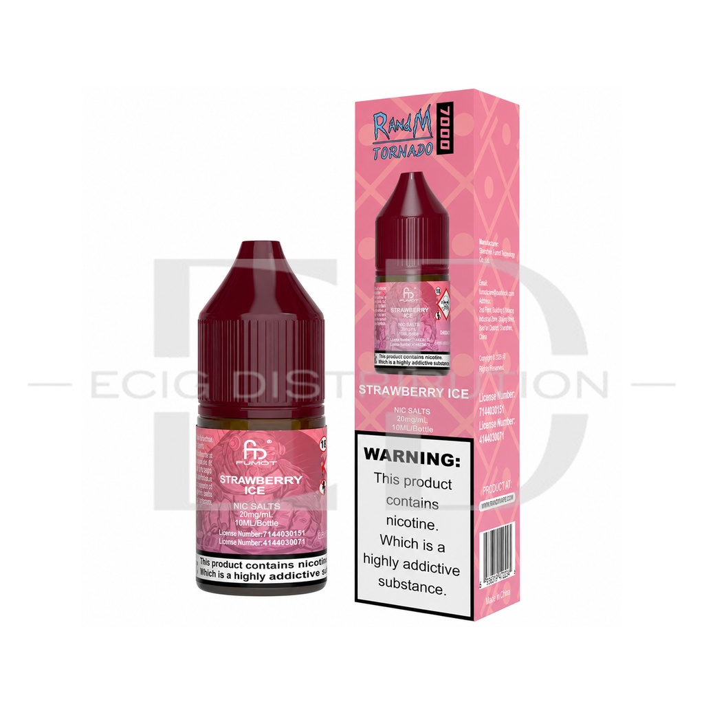 Fumot RandM Nic Salts - Strawberry Ice 20MG