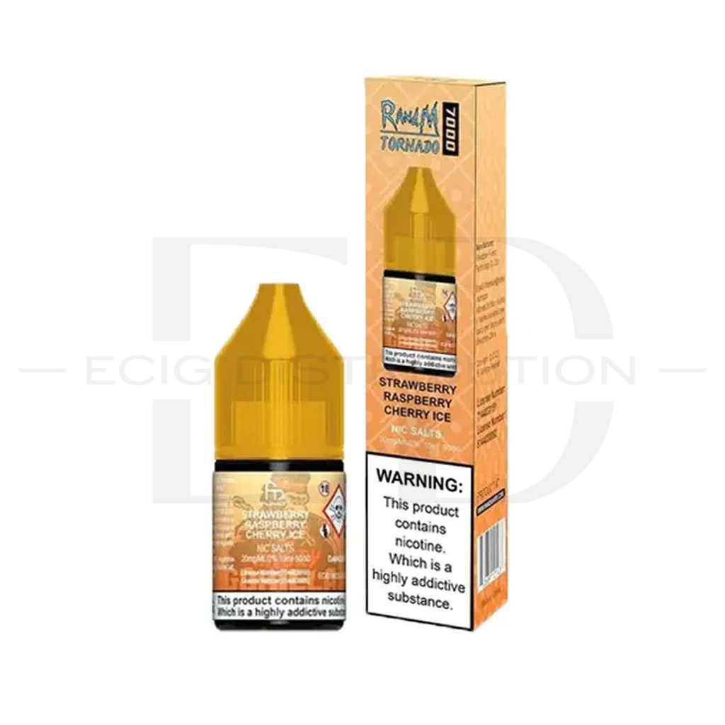 Fumot RandM Nic Salts - Strawberry Raspberry Cherry Ice 20MG