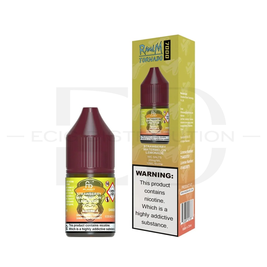 Fumot RandM Nic Salts - Strawberry Watermelon Lemonade 20MG