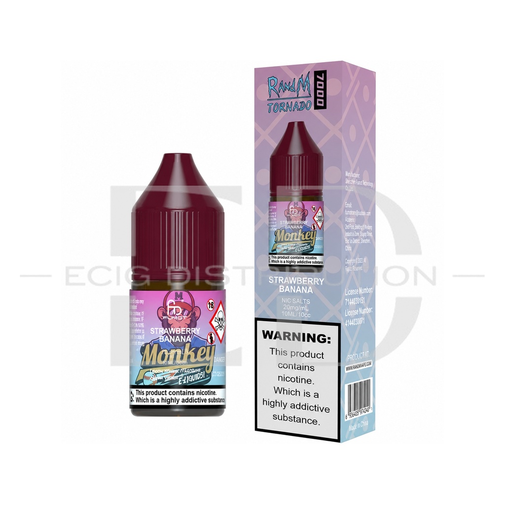 Fumot RandM Nic Salts - Strawberry Banana 20MG
