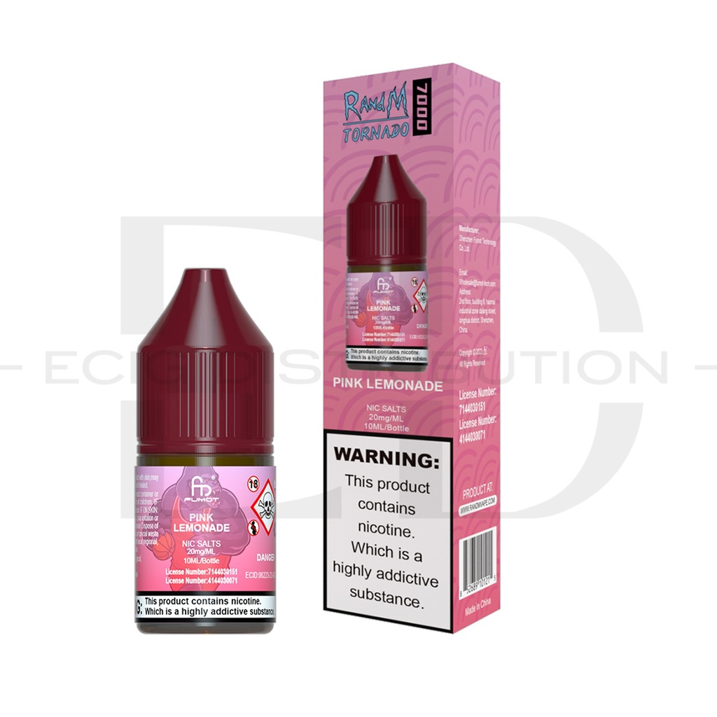 Fumot RandM Nic Salts - Pink Lemonade 20MG