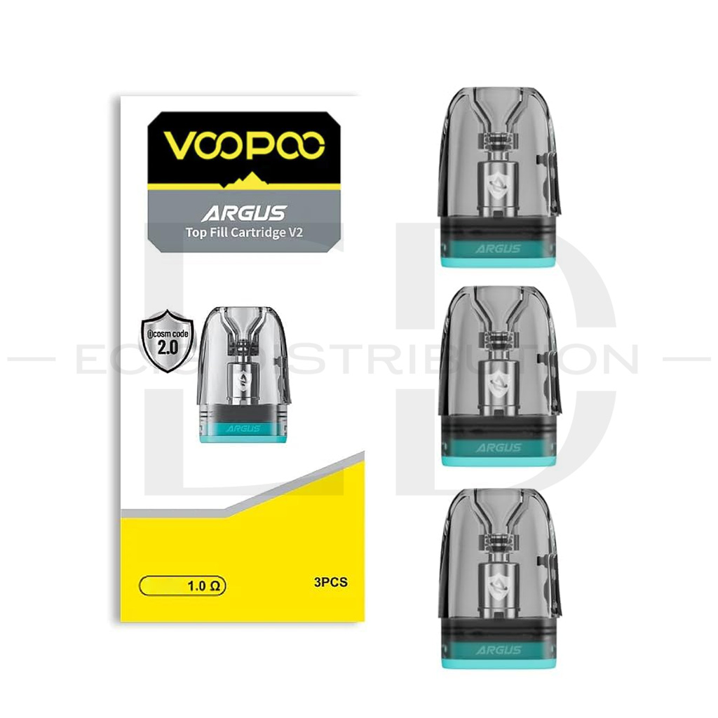 Voopoo Argus Top Fill V2 Refillable Pod 3Pcs/Pack - 1.0 Ohm ..