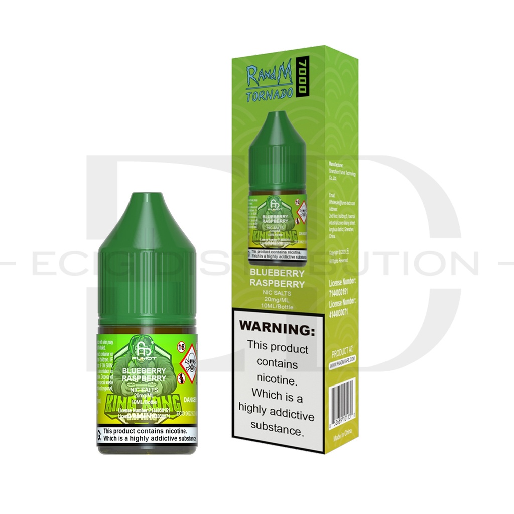 Fumot RandM Nic Salts - Blueberry Raspberry 20MG