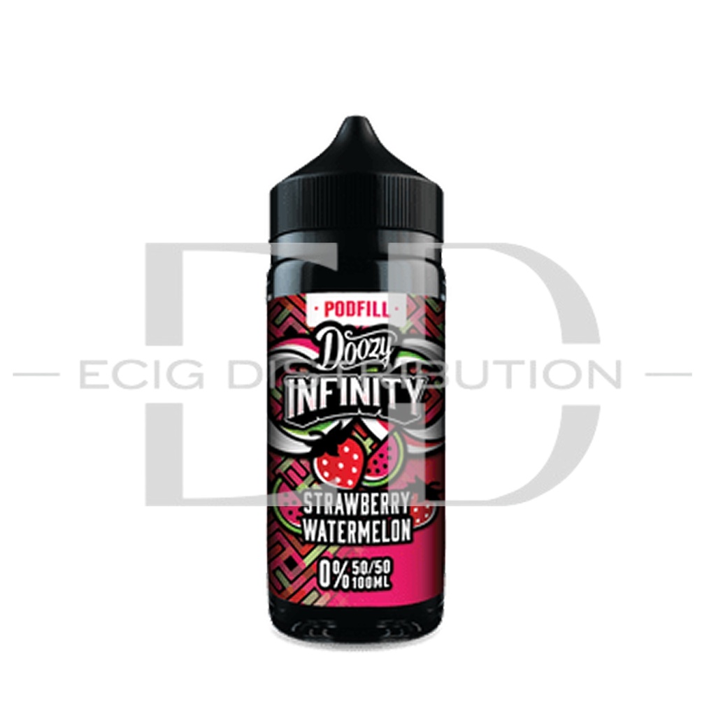 Doozy Infinity 100ML Shortfill 50/50 - Strawberry Watermelon 0MG