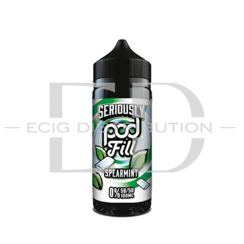 Doozy Seriously Pod Fill 100ML 50/50 - Spearmint 0MG