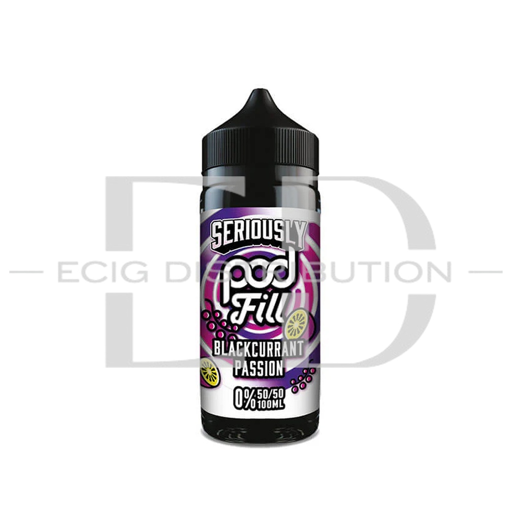 Doozy Seriously Pod Fill 100ML 50/50 - Blackcurrant Passion 0MG