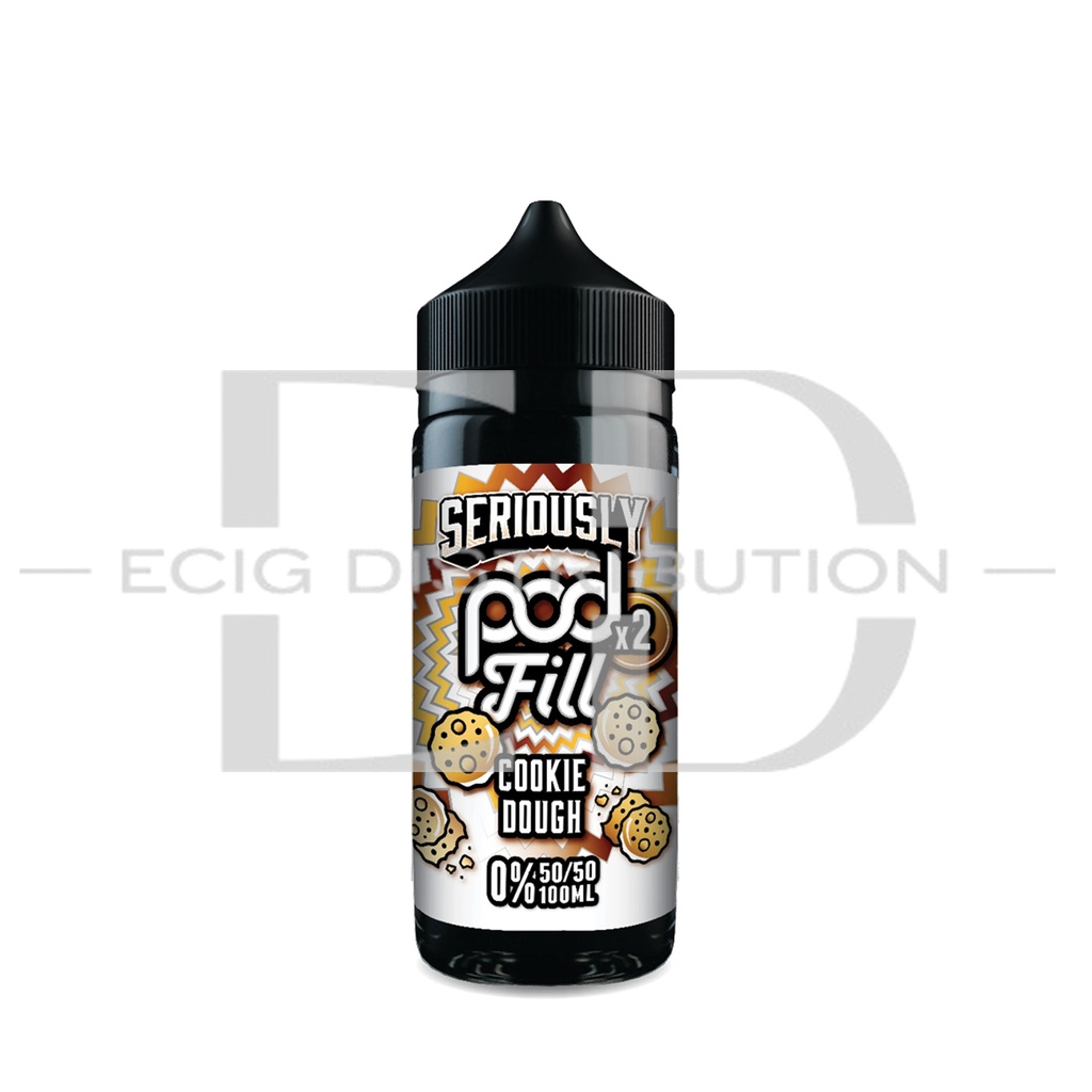 Doozy Seriously Pod Fill 2 100ML 50/50 - Cookie Dough 0MG