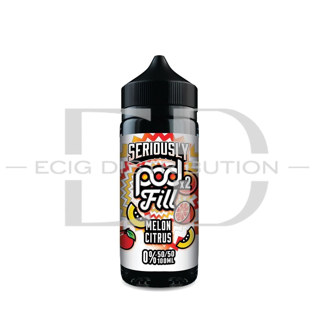 Doozy Seriously Pod Fill 2 100ML 50/50 - Melon Citrus 0MG