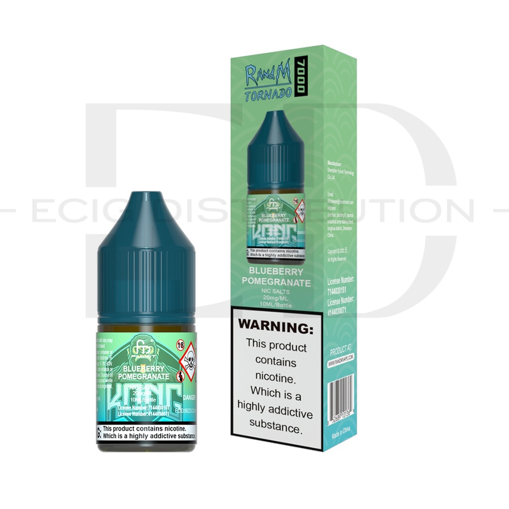 Fumot RandM Nic Salts - Blueberry Pomegranate 20MG
