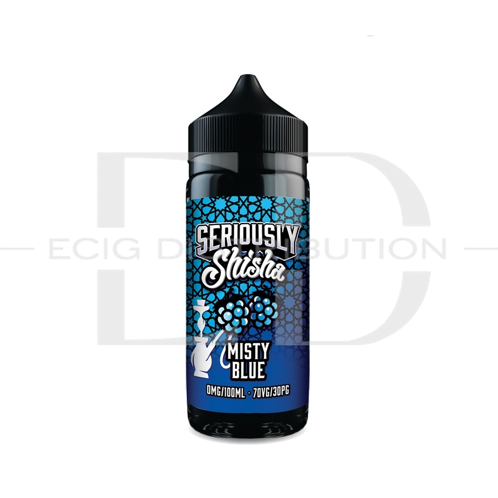 Doozy Seriously Shisha 100ML 70/30 - Misty Blue 0MG