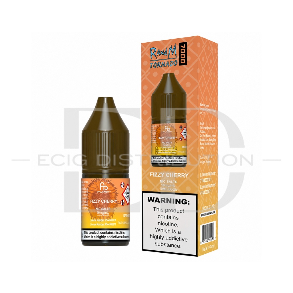 Fumot RandM Nic Salts - Fizzy Cherry 10MG