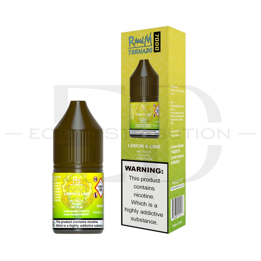 Fumot RandM Nic Salts - Lemon & Lime 20MG